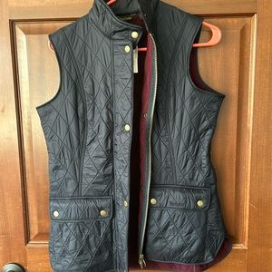 Barbour Navy Blue Vest